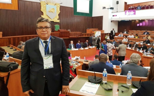 الأخ عبد اللطيف أبدوح يعقد لقاءات مع مسؤولين برلمانيين بأبيدجان