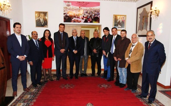 الأخ نزار بركة يترأس الاجتماع الأول للجنة العلاقات الخارجية لحزب الإستقلال