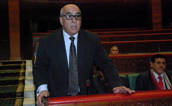 الأخ عبدالسلام اللبار  : الفريق الاستقلالي نبه مرارا للأوضاع المقلقة بالأقاليم الحدودية ودعا إلى ضرورة تنميتها