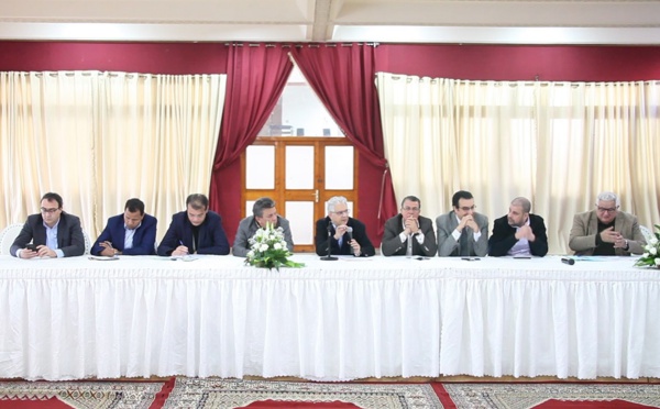 الأخ نزار بركة الأمين العام لحزب الاستقلال يترأس الدورة الثانية لمجلس المفتشين