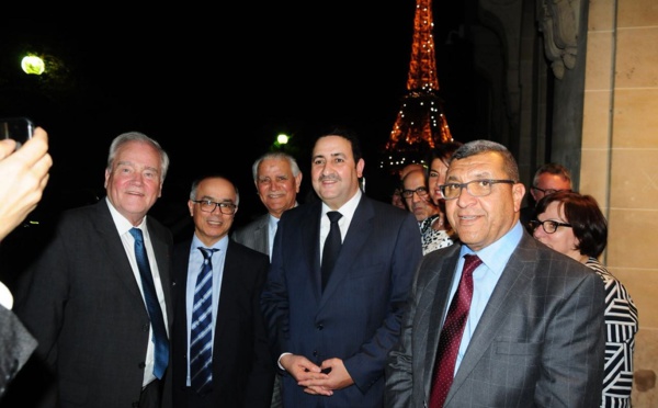الأخ عبد الصمد قيوح يقود وفدا من مجلس المستشارين في زيارة عمل إلى باريس ومارسيليا