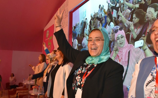 الأخت خديجة الزومي رئيسة جديدة لمنظمة المرأة الاستقلالية