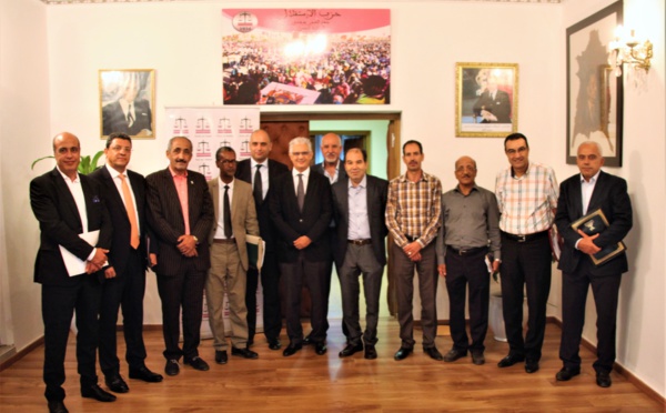 الأمين العام لحزب الاستقلال يترأس اجتماعا لرؤساء وممثلي الروابط المهنية 