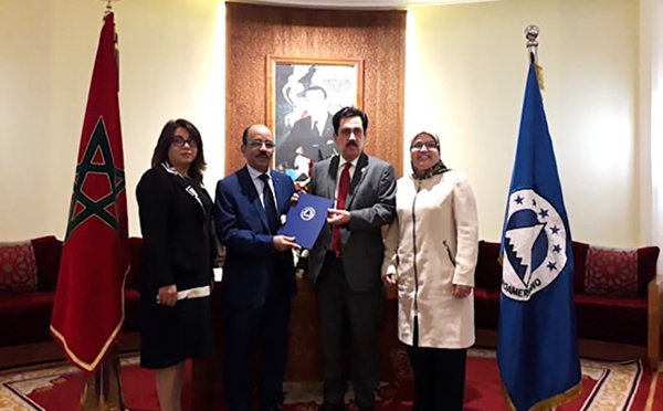 الأخ أحمد الخريف : معتزون بالدينامية المتواترة والنوعية للعلاقات بين البرلمان المغربي وبرلمان أمريكا الوسطى