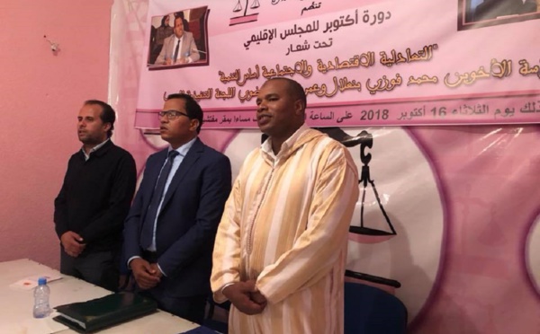 الأخ عمر عباسي يرأس المجلس الإقليمي للصخيرات تمارة