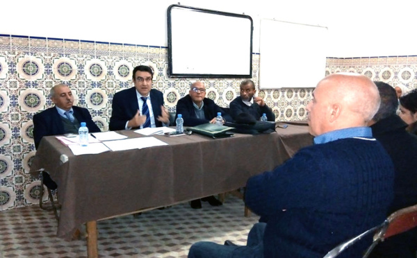 الأخ عزيز هيلالي يترأس  الجمع العام لفرع حزب الاستقلال بحصين ـ سلا