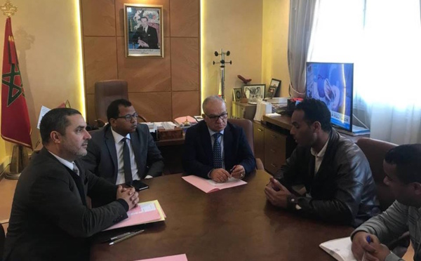 الفريق الاستقلالي بمجلس النواب يستقبل التنسيقية الوطنية لأساتذة الزنزانة 9