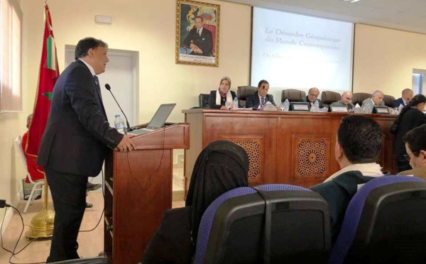 الأخ محمد سعود يناقش أطروحته لنيل الدكتوراه في العلوم السياسية