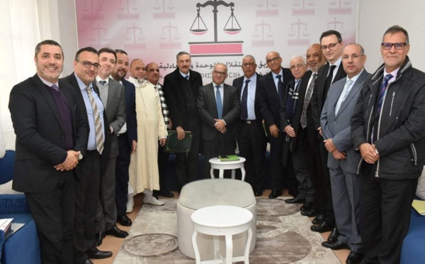 رئيس الفريق الاستقلالي بمجلس النواب يستقبل أعضاء الجمعية المغربية للمديرين العامين ومديري المصالح بالجماعات الترابية