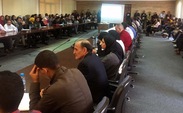الأخ جمال ديواني يؤطر ندوة علمية تحليلية حول  مشروع قاوم المالية لسنة 2019