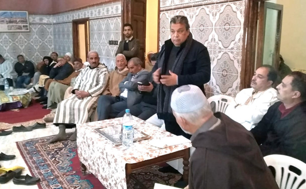 الأخ عبد اللطيف ابدوح يترأس الجمع العام  لتجديد مكتب فرع حزب الاستقلال بجماعة جماسة باقليم شيشاوة