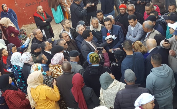 وقفة تضامنية مع المناضل الاستقلالي خليل لحياوين ضد كل المفسدين الذين أثبتوا عداءهم للقضايا العادلة لساكنة المهدية