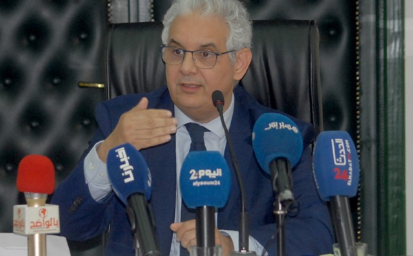 من بني ملال.. نزار بركة يشدد على ضرورة وضع مخطط تنموي خاص للنهوض بالمناطق القروية والجبلية والقطيعة مع تمركز الثروة الوطنية في جهات دون غيرها