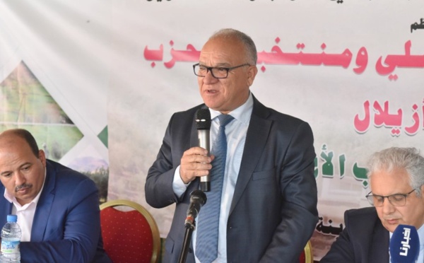 الأخ نور الدين مضيان : الحكومة حرمت قرى  إقليم ازيلال وجماعاته الترابية من أوراش التنمية