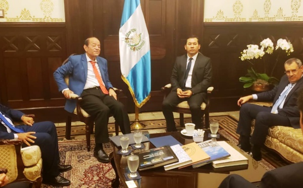 الأخ أحمد الخريف ضمن وفد عن مجلس المستشارين في زيارة إلى العاصمة غواتيملا