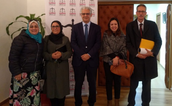 الأخ نزار بركة يستقبل المكتب التنفيذي للاتحاد الوطني للمتصرفين المغاربة