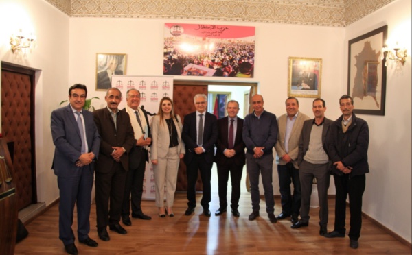 الأخ نزار بركة يترأس اجتماعا لرؤساء وممثلي الروابط المهنية الاستقلالية