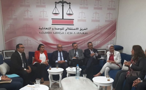 الجمعية المغربية للمحاسبين العموميين والائتلاف الوطني للمحاسبين المستقلين في ضيافة الفريق الاستقلالي