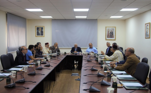 الأخ نزار بركة الأمين العام لحزب الاستقلال يستقبل النقابة الوطنية لعدول المغرب