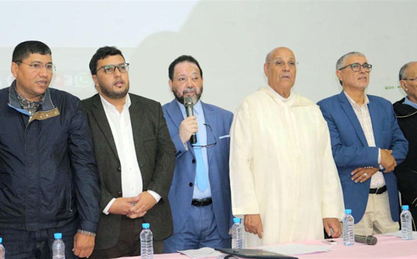 الأخ مولاي حمدي ولـد الرشيد منسق الجهات الجنوبية الثلاث والمسؤول وطنيا عن المنتخبين يترأس المجلس الاقليمى لحزب الاستقلال بالعيون