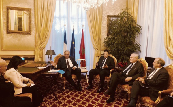 بباريس.. الأخ عبد الصمد قيوح الخليفة الأول لرئيس مجلس المستشارين يتباحث مع رئيس مجلس الشيوخ الفرنسي