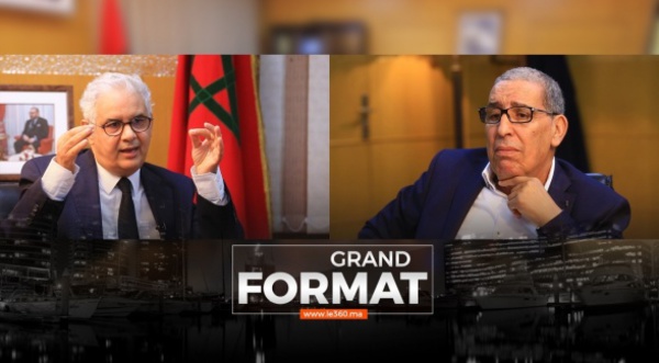 الأخ نزار بركة على القناه le360.ma الويب تي في