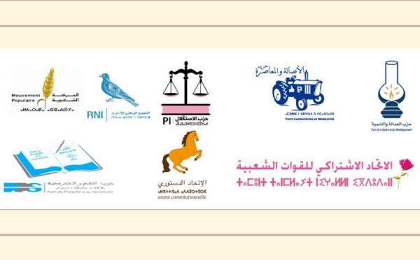 الأحزاب تستنكر بشدة خروج مجموعة من الأفراد في مدن مغربية ليلة أمس في تجمعات غير مبررة وغير مفهومة في تهديد لسلامة الأفراد واستقرار المجتمع
