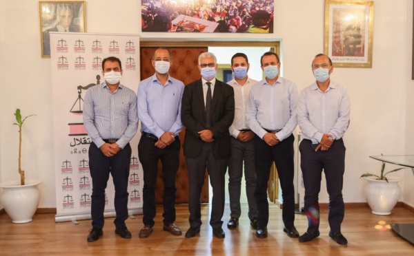 الأخ نزار بركة خلال استقباله لربابنة طائرات الخطوط الملكية المغربية يؤكد على أهمية إنقاذ الشركة واحترام حقوق مستخدميها