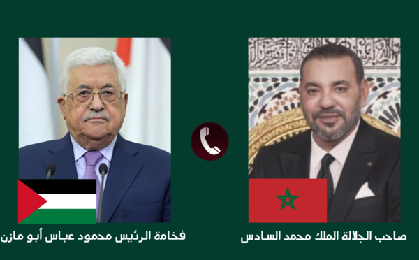 في بلاغ للديوان الملكي.. جلالة الملك محمد السادس يؤكد أن موقف المملكة الداعم للقضية الفلسطينية ثابت لا يتغير