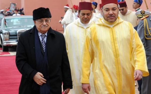 جلالة الملك يوجه رسالة إلى أخيه فخامة الرئيس محمود عباس أبو مازن رئيس دولة فلسطين