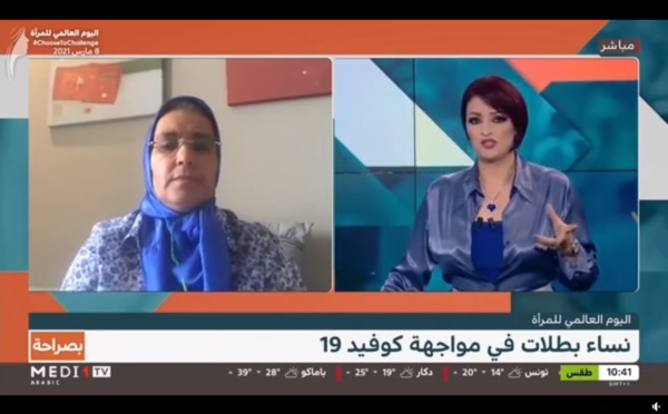 خديجة الزومي في برنامج "بصراحة" على قناة Medi1TV تبرز التحديات التي تواجه المرأة المغربية بدءا من الحضور الإعلامي مرورا بالتمكين السياسي والإداري والاقتصادي
