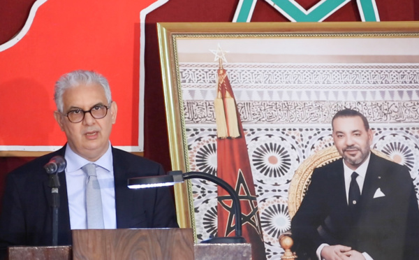 الأخ نزار بركة يدعو إلى استكمال جبر الضرر الجماعي بالريف ويقف عند استجلاء حقيقة أحداث 58 و59  لتقوية الوحدة الوطنية في أفق المصالحة الشاملة مع المنطقة