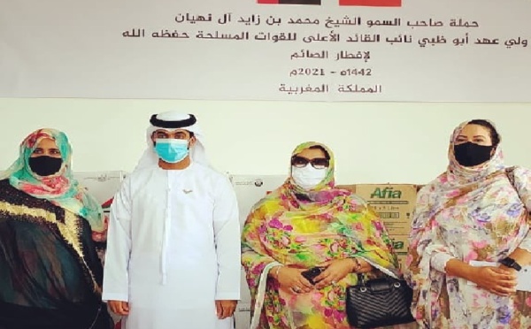 قنصل الإمارات بالعيون يشرف على انطلاق  مشروع إفطار الصائم بمكرمة من صاحب السمو الشيخ محمد بن زايد آل نهيان