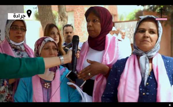 استقلاليات من مدينة جرادة ينشدون رفع الإقصاء والتهميش عن مدينتهن وإنصاف ساكنتها ويعبرون عن تطلعاتهن وانتظارتهن المستقبلية لتشكيل حزب الاستقلال البديل وقيادته للتغيير