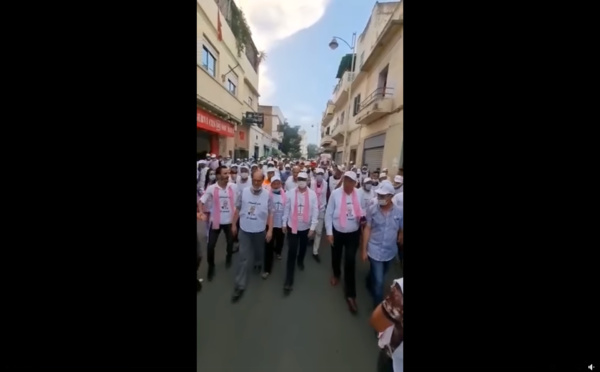 في تجاوب واستحسان كبير من ساكنة القصر الكبير.. مسيرة تعبوية حاشدة يتقدمها الأخ نزار بركة الأمين العام لحزب الاستقلال