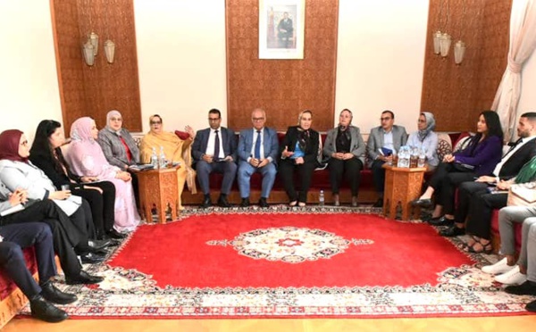   الفريق الاستقلالي بمجلس النواب يستقبل عميد كلية علوم التربية وعددا من الأستاذة والطلبة