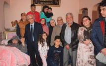 وفد استقلالي برئاسة الأمين العام يطمئن على صحة الوطني محمد معي الصفراوي بوجدة