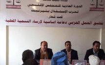 الأخ الحسين بوزحاي مبعوث اللجنة التنفيذية يترأس المجلس الاقليمي لحزب الاستقلال بتزنيت