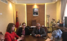 الأخ نورالدين مضيان يستقبل طلبة شعبة الماستر وحدة التشريع بكلية العلوم القانونية والاقتصادية والاجتماعية بسلا