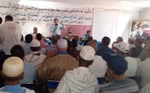 الأخ عبداللطيف أبدوح  يترأس المؤتمر التأسيسي للفرع المحلي للاتحاد العام للفلاحين بتساوت السفلى