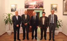 الأمين العام لحزب الاستقلال يستقبل اللجنة الوطنية للمراقبة المالية