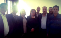 المكتب التنفيذي للنقابة الوطنية لموظفي قطاع الشؤون العامة والحكامة في لقاء مع الأخ النعم ميارة المكتب التنفيذي للنقابة الوطنية لموظفي قطاع الشؤون العامة والحكامة في لقاء مع الأخ النعم ميارة