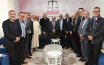 رئيس الفريق الاستقلالي بمجلس النواب يستقبل أعضاء الجمعية المغربية للمديرين العامين ومديري المصالح بالجماعات الترابية