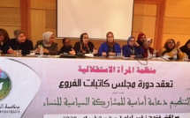 في بيان دورة مراكش لكاتبات فروع منظمة المرأة الاستقلالية  