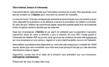 "L'Opinion" تصل إلى قرائها في بيوتهم بصيغة رقمية PDF