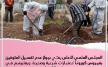 المجلس العلمي الأعلى يفتي بجواز عدم تغسيل المتوفين بفيروس كورونا لاعتبارات شرعية وصحية ويعتبرهم في حكم الشهداء 