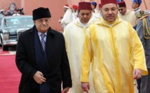 جلالة الملك يوجه رسالة إلى أخيه فخامة الرئيس محمود عباس أبو مازن رئيس دولة فلسطين
