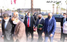 الأخ مولاي حمدي ولد الرشيد يشيد بالمهنية المتميزة والمسيرة الناجحة  للرئيس الأول لمحكمة الاستئناف بالعيون